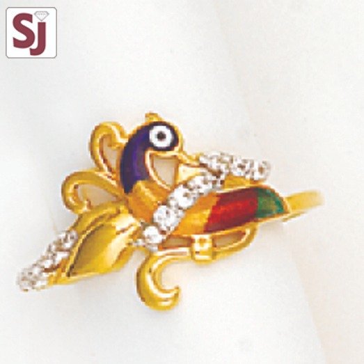 Peacock Ladies Ring Diamond LAD-K-4991