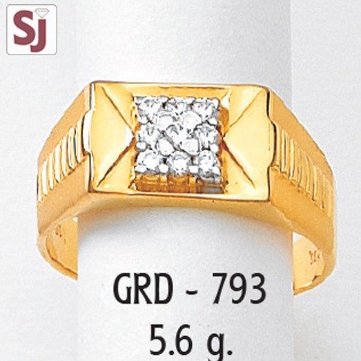 gents Ring Diamond GRD--793