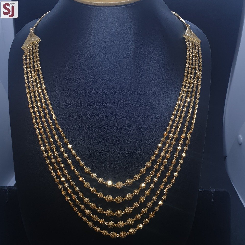 5 Line Football Cut Vertical Mala VMG-0113 Net Weight-48.050