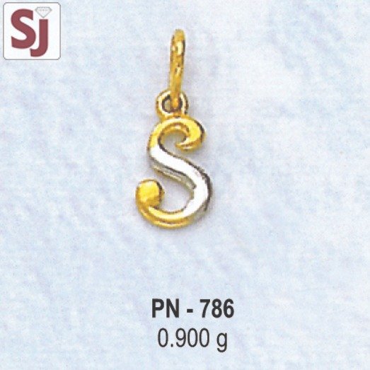 Alphabet Pendant PN-786