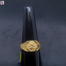 Ganpati Gents Ring Plain GRG-0724