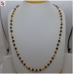 Rudraksh Mala Black RMG-0062 Gross Weight-19.210 Net Weight-16.570