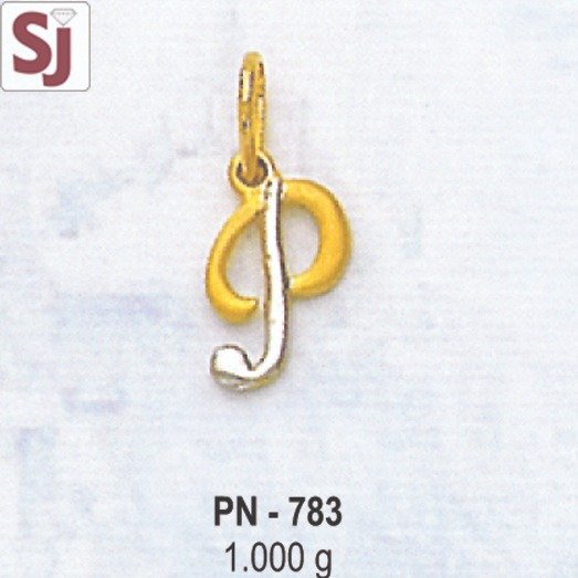 Alphabet Pendant PN-783