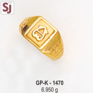Gents Ring Plain GP-K-1470