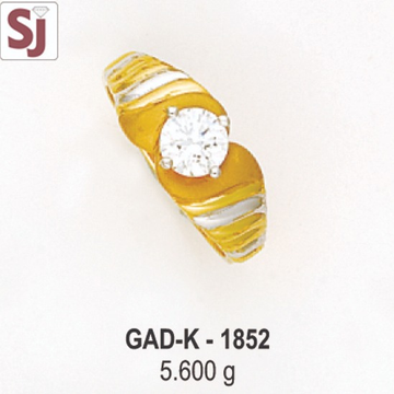 Gents ring diamond GAD-K-1852