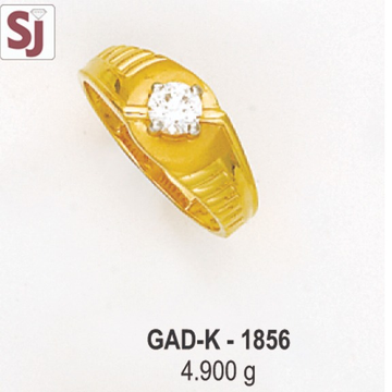 gents ring diamond GAD-K-1856