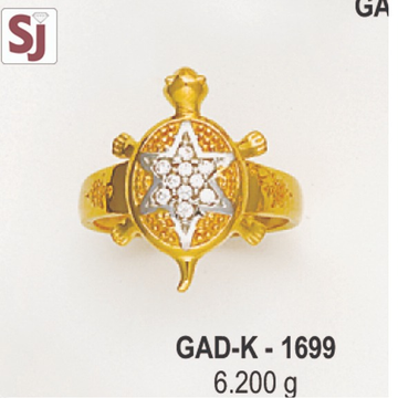 Tortoise Gents Ring Diamond GAD-K-1699