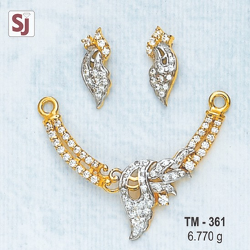 Mangalsutra Pendant Set TM-361