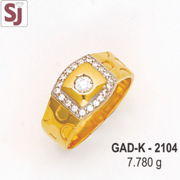 Gents Ring Diamond GAD-K-2104