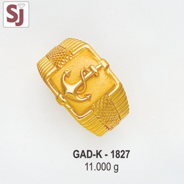 Cross Gents Ring Diamond GAD-K-1827