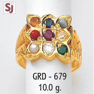 Navagraha Gents Ring Diamond GRD-679