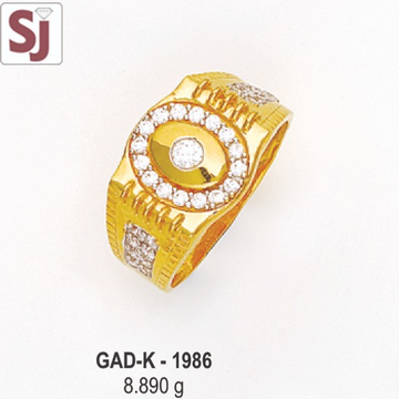 Gents ring diamond GAD-K-1986