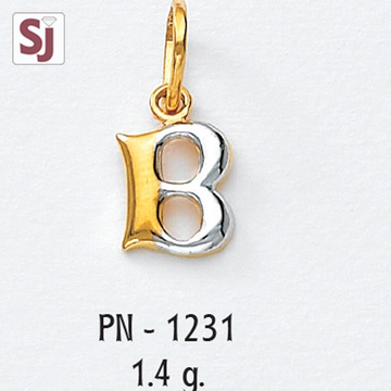 Alphabet Pendant PN-1231
