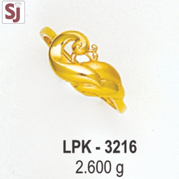 Peacock Ladies Ring Plain LPK-3216