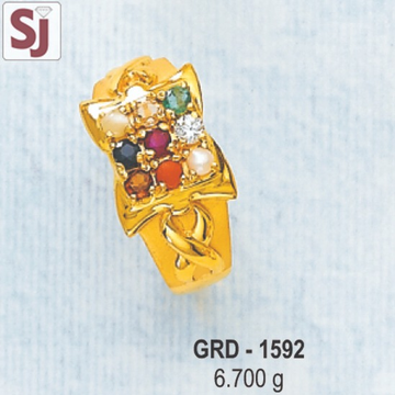 Navagraha Gents ring Diamond GRD-1592