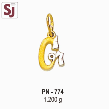 Alphabet Pendant PN-K-774