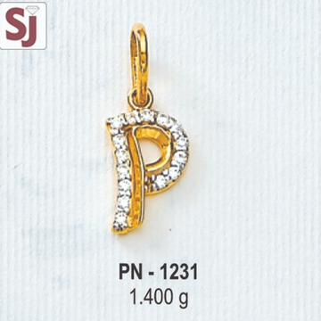 Alphabet Pendant PN-1231