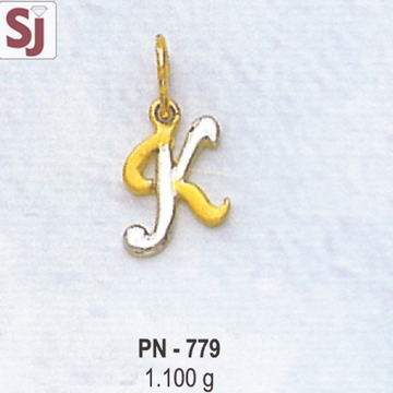 Alphabet Pendant PN-779