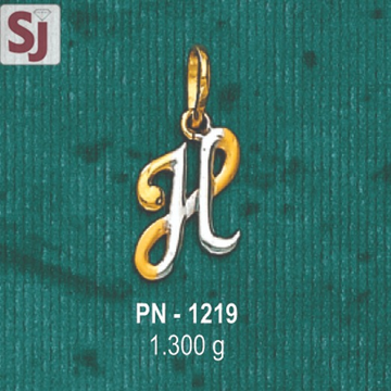 Alphabet Pendant PN-1210