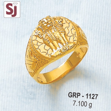 Ashok Stambh Gents Ring Plain GRP-1127