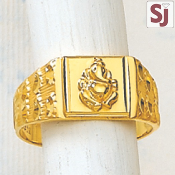 Ganpati Gents Ring Plain GRP-998