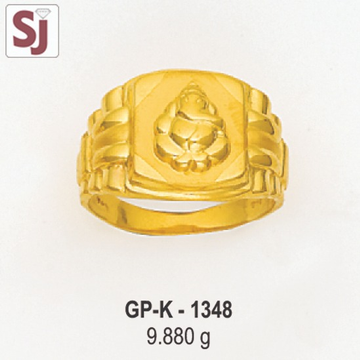 Ganpati Gents Ring Plain GP-K-1348