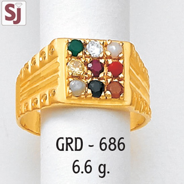 Navagraha Gents Ring Diamond GRD-686