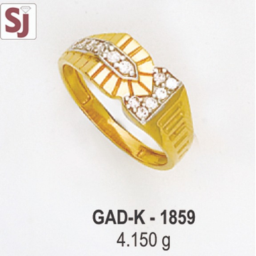 gents ring diamond GAD-K-1859