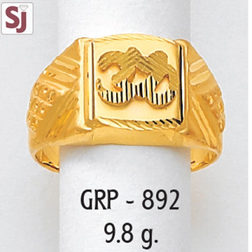 Om Gents Ring Plain GRP-892