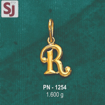 Letter pendant PN-1254