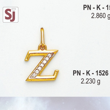 Alphabet Pendant PN-K-1526
