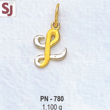 Alphabet Pendant PN-780