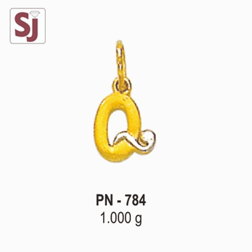 Alphabet Pendant PN-K-784