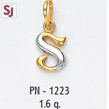 Alphabet Pendant PN-1223