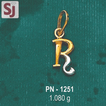 Letter Pendant PN-1251