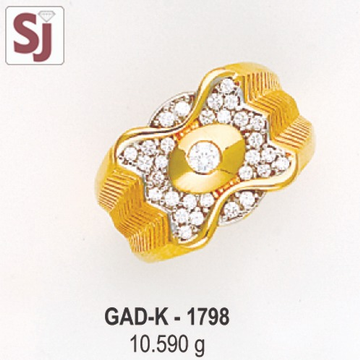 Gents Ring Diamond GAD-K-1798