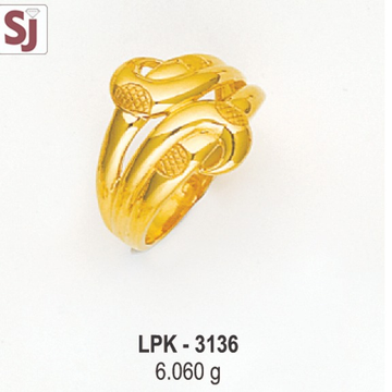 Ladies Ring Plain LPK-3136