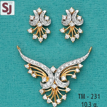 mangalsutra pendant set TM-231