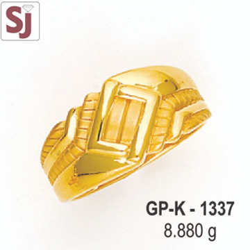 Gents Ring Plain GP-K-1337