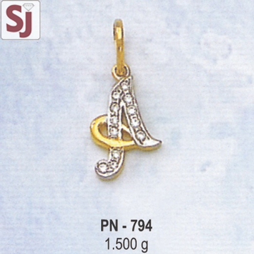 Alphabet pendant PN-794