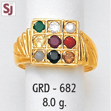 Navagraha Gents Ring Diamond GRD-682