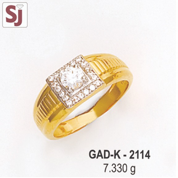 Gents Ring Diamond GAD-K-2114