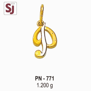 Alphabet Pendant PN-K-771