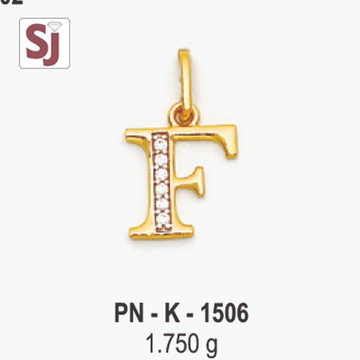 Alphabet Pendant PN-K-1506