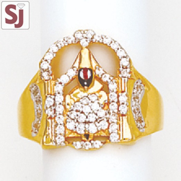 Tirupati Balaji Gents Ring Diamond GAD-K-1771