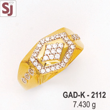 Gents Ring Diamond GAD-K-2112