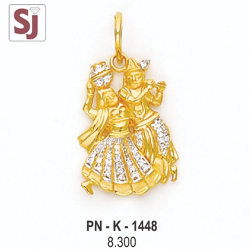 Radha Krishna Pendant PN-K-1448