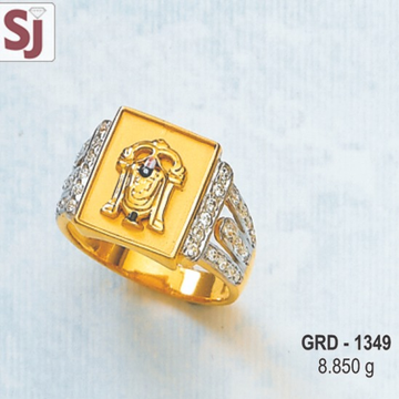 Tirupati balaji gents ring diamond GRD-1349