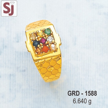 Navagraha Gents ring Diamond GRD-1588