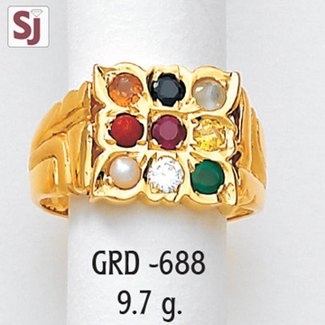 Navagraha Gents Ring Diamond GRD-688